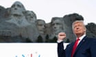 US under siege from 'far-left fascism', says Trump in Mount Rushmore speech