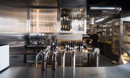Le restaurant Brutaliste