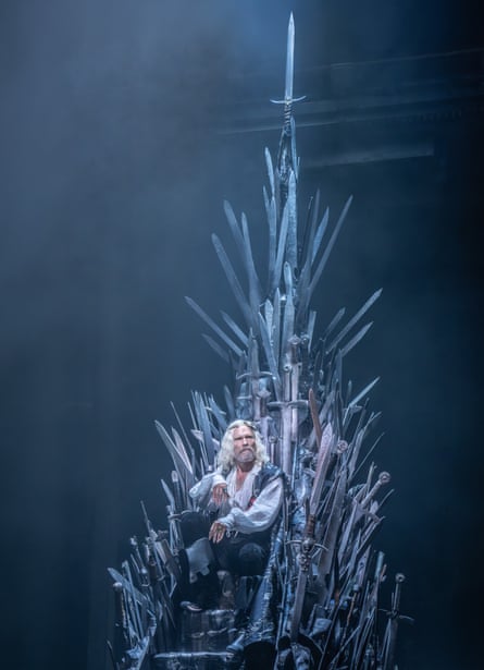 Michael Shaeffer as King Aerys II Targaryen in The Mad King.