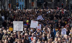 Brussels anti-terror march