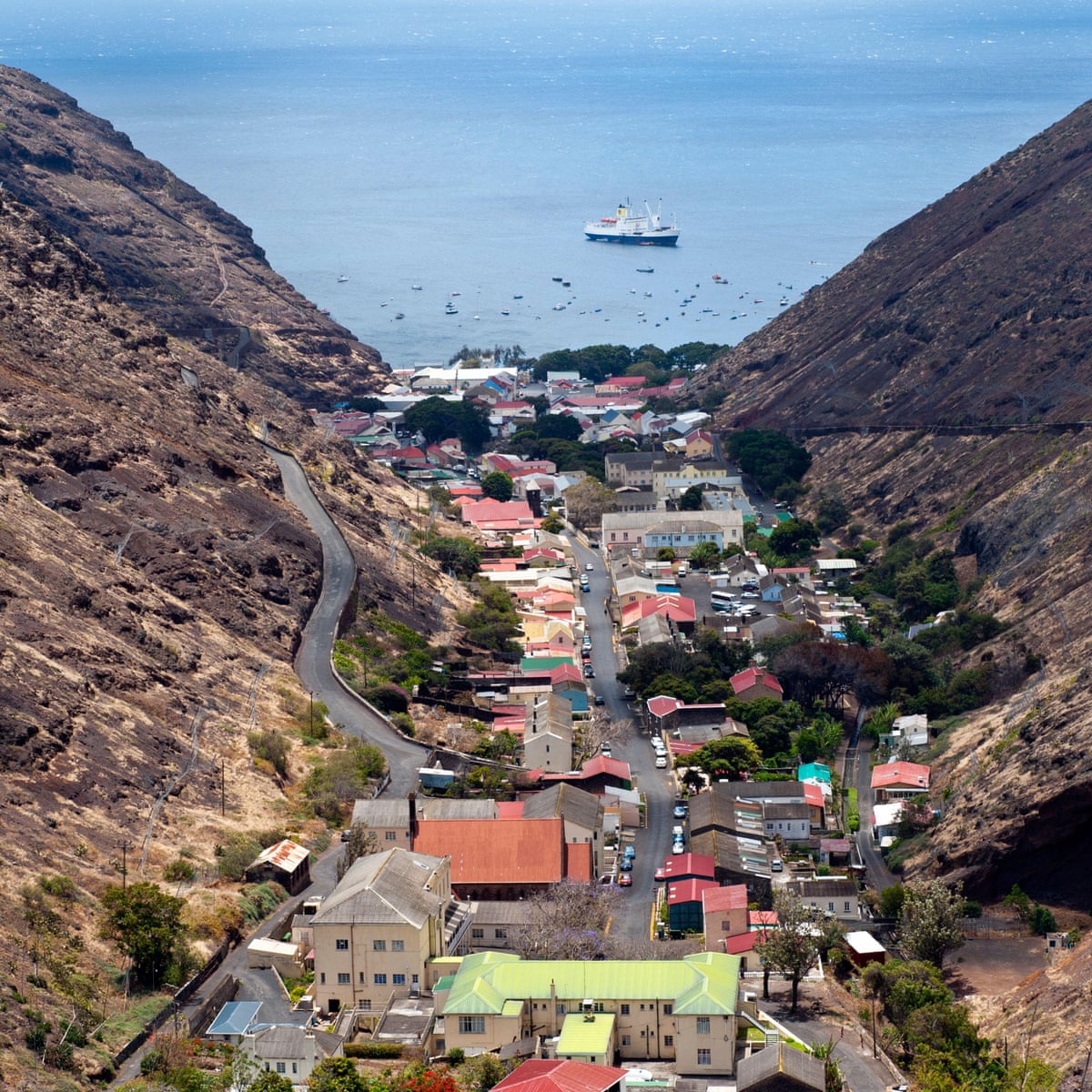 St Helena Gets Ready For Tourism Take Off St Helena Holidays The Guardian