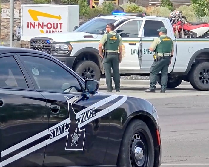 Multiple people dead after shooting at In-N-Out Burger restaurant in Idaho – video — image supplied by The Guardian US's feed