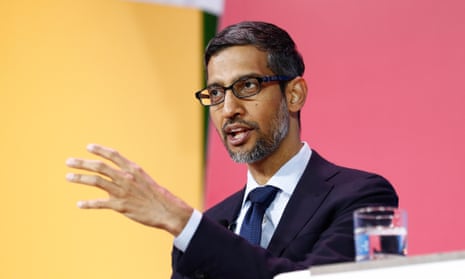 Sundar Pichai, CEO of Google.
