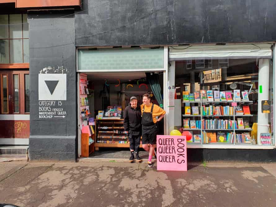 Glasgow’s Category Is Books bookshop, a queer space chosen by Andy Summers for the new book Queer Spaces