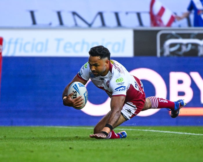 Rampant Wigan show no mercy to ailing St Helens in derby rout