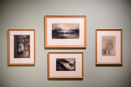 Works by Turner at the Holburne.