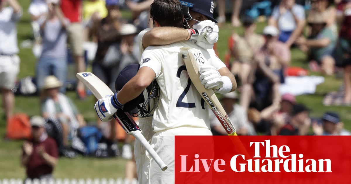 New Zealand v England: second Test, day three – as it happened