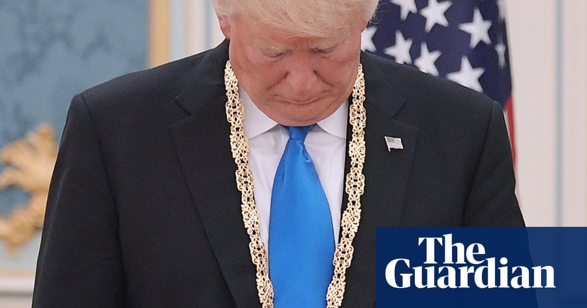 Prove ynaija Trump's tour highlights: orbs, swords and strange handshakes – in pictures | US news | The Guardian