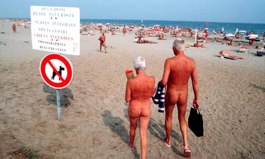 The naturist beach at Cap d’Agde