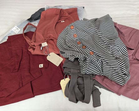 A pile of women’s clothes