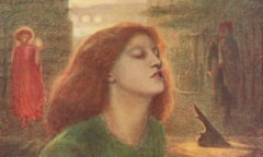 Beata Beatrix, by Dante Gabriel Rossetti (1828-1882).. Image shot 1905. Exact date unknown.<br>PXD4NP Beata Beatrix, by Dante Gabriel Rossetti (1828-1882).. Image shot 1905. Exact date unknown. (Elizabeth Siddal)