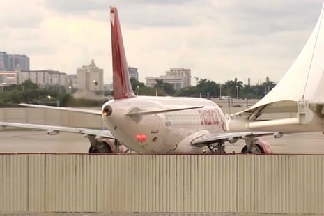 a plane on the tarmac