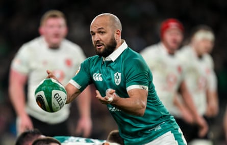 Jamison Gibson-Park in action for Ireland