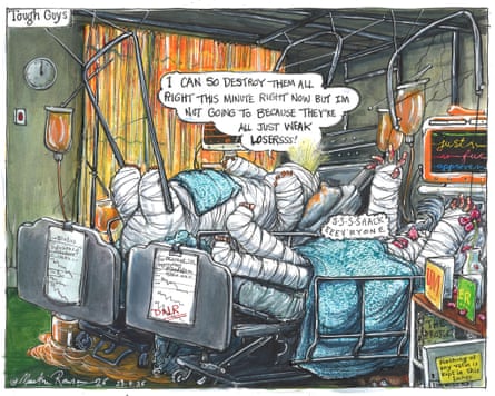 Martin Rowson on the lame duck leaderships of Trump and Starmer – cartoon
