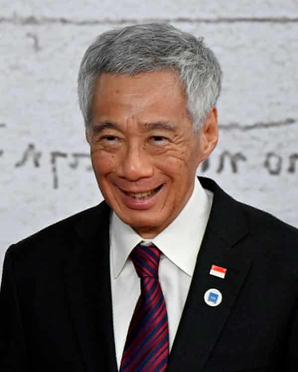 Singapore’s prime minister Lee Hsien Loong