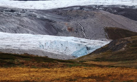 A general view of the Greenland landscape.