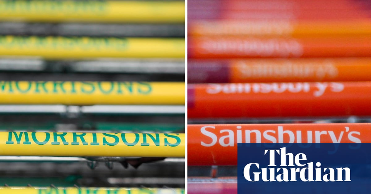 Sainsbury’s and Morrisons ‘held talks this year’ on multibillion-pound merger