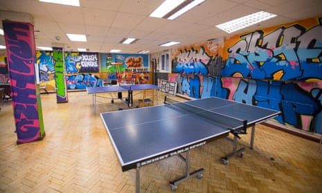 A youth club in London