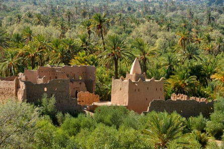 A tomb of an Islamic saint in Skoura.