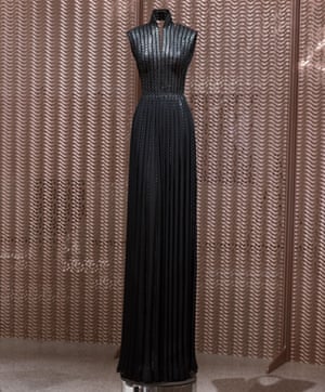 One of the 60 gowns on display at the Design Museum exhibition.