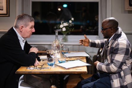 Diners Julian and Lawal