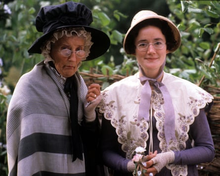 Phyllida Law and Sophie Thompson in period costume