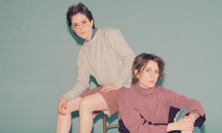 ‘We like our words and our ideas and our stories have value’ … Tegan and Sara.