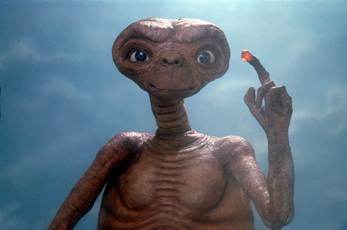 The ET extra-terrestrial.