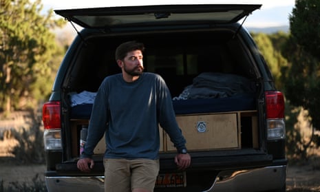 Former Forest Service woodland firefighter Luke Meyer lived out of his truck for nearly four months earlier this year when he worked as a seasonal firefighter. 