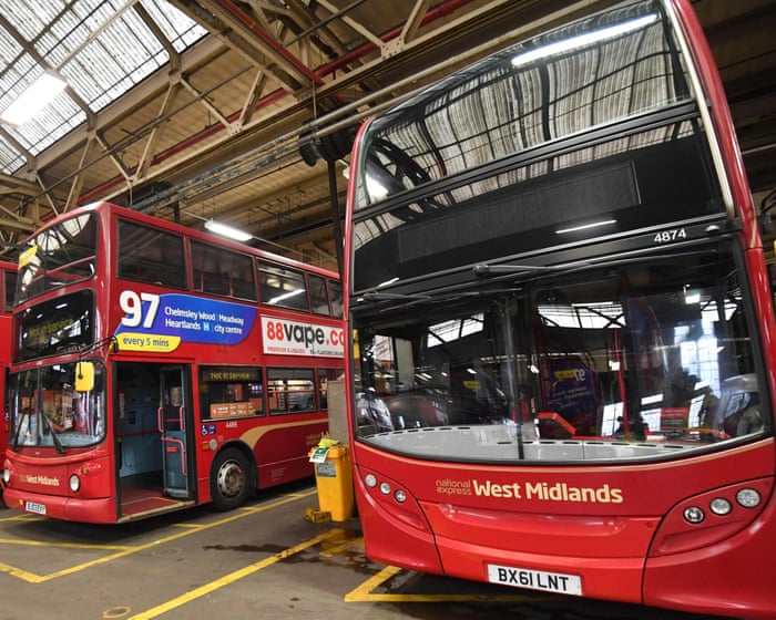 ‘My shirt is wringing wet’: National Express bus drivers speak out about 40C conditions during heatwaves