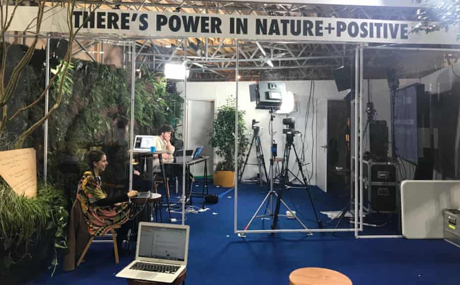 Matthew Shribman hosts the Great Big Lesson for Nature at Cop26, Glasgow
