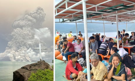 Thousands evacuated as volcano eruption spreads ash as far as Malaysia  