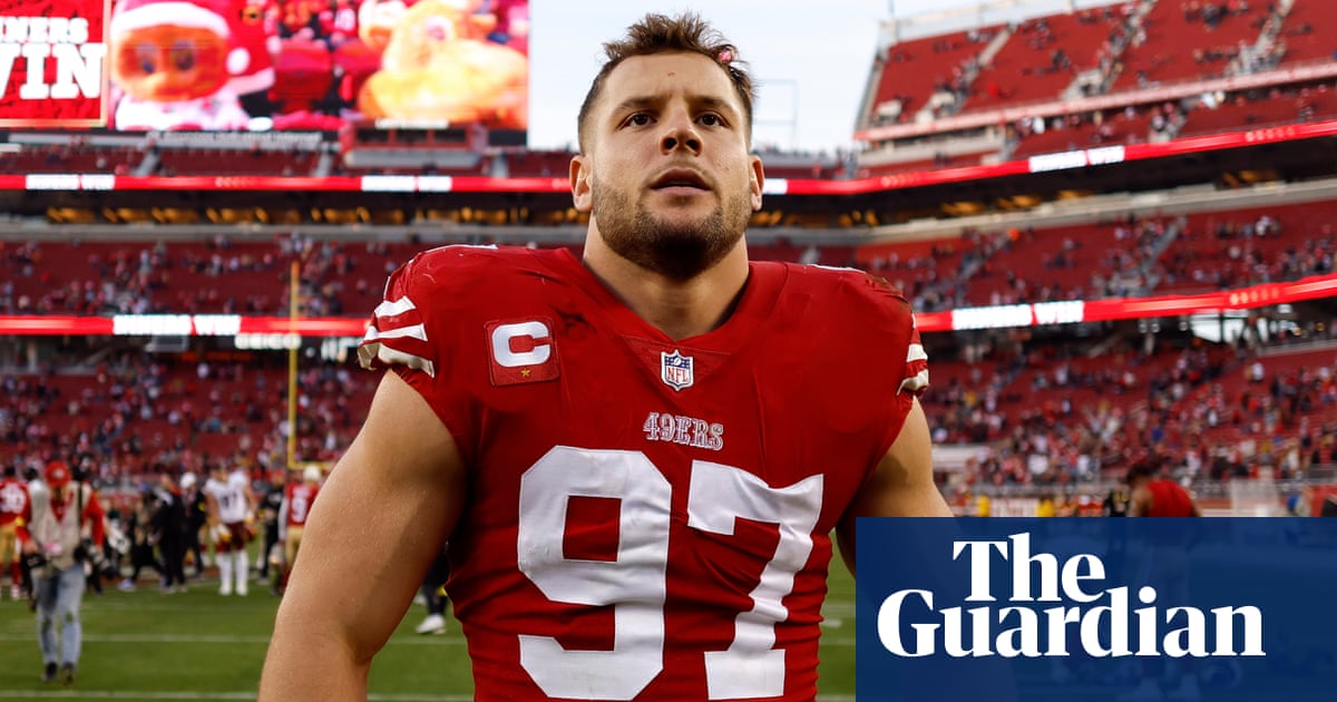 49ers lose former defensive player of year Nick Bosa for rest of season, according to reports