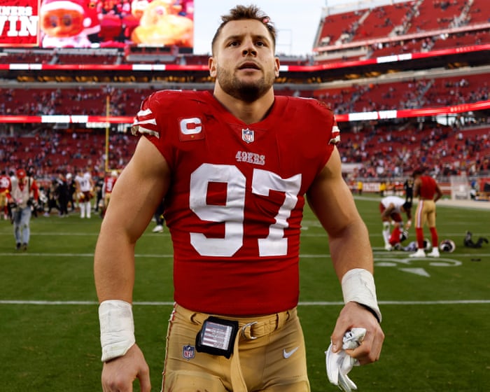 49ers lose former defensive player of year Nick Bosa for rest of season, according to reports