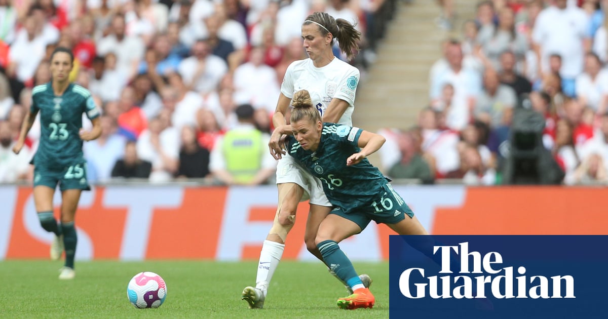 Female footballers deserve equal pay, says German chancellor after Euro run