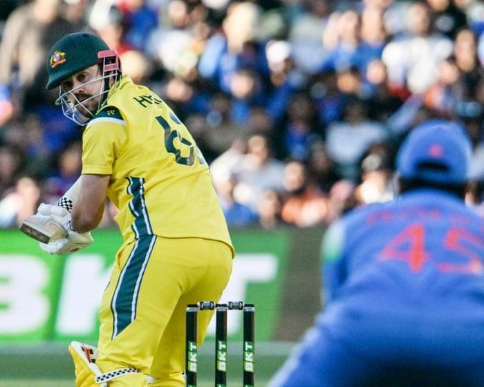 Australia v India: second men’s one-day international – live