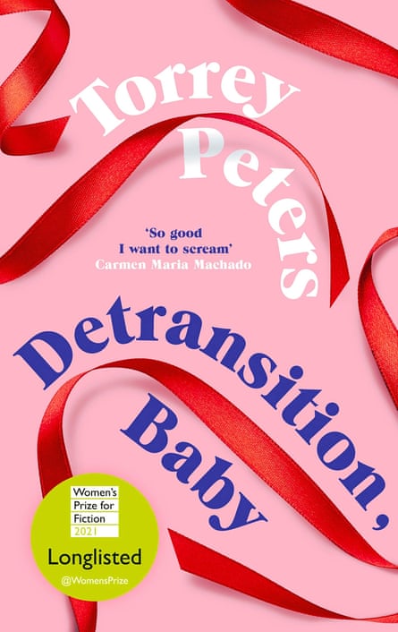 The cover of the Detransition, Baby UK paperback, longlisted for the Women’s prize for fiction.