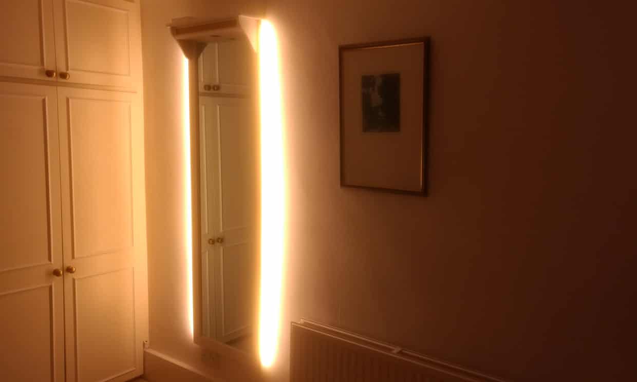 The mirror, complete at last...