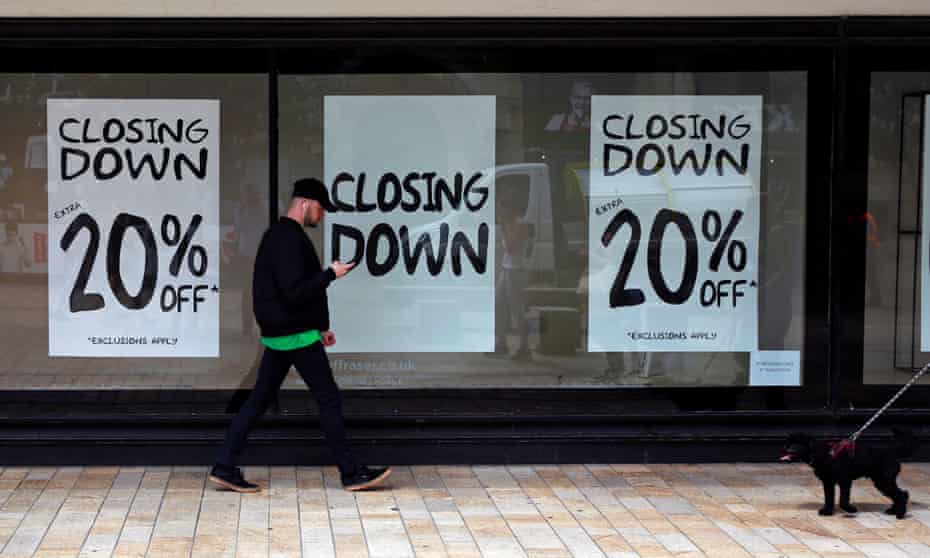 House of Fraser closing sale