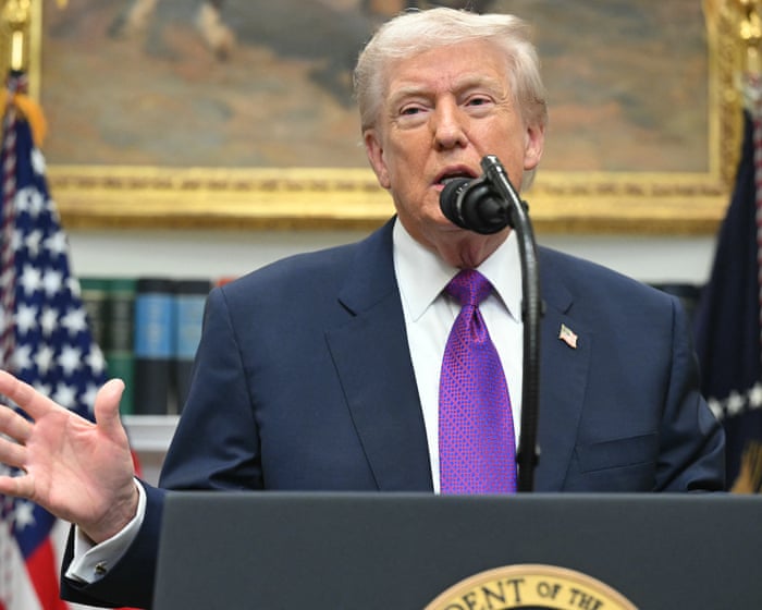 Trump’s repeal of landmark climate ruling ‘un-American’ and ‘Orwellian’, says John Kerry – US politics live