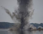 Romania blasts rock to divert water from drought-hit Danube to nuclear reactor