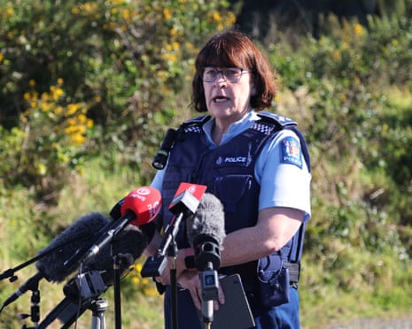 Police acting deputy commissioner Jill Rogers speaks at media briefing this afternoon