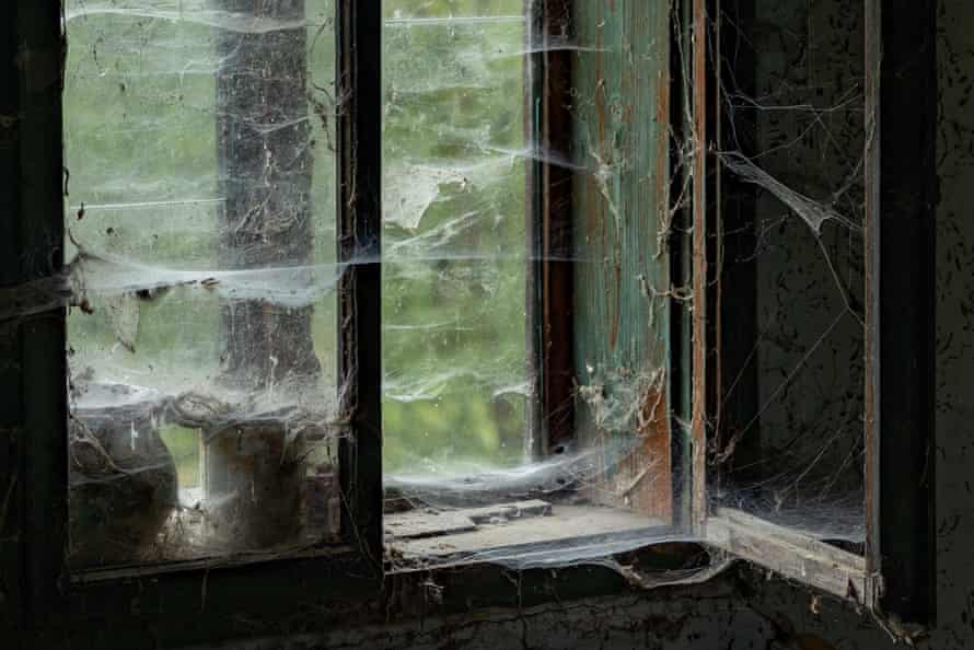 Inside of dilapidated house