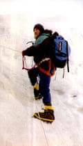 Brian Blessed at Mount Everest base camp.