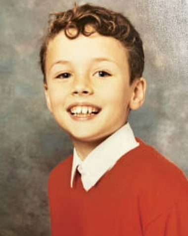 Streeting during his primary school years.