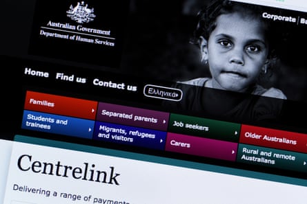 The Australian Government’s Department of Human Services website.