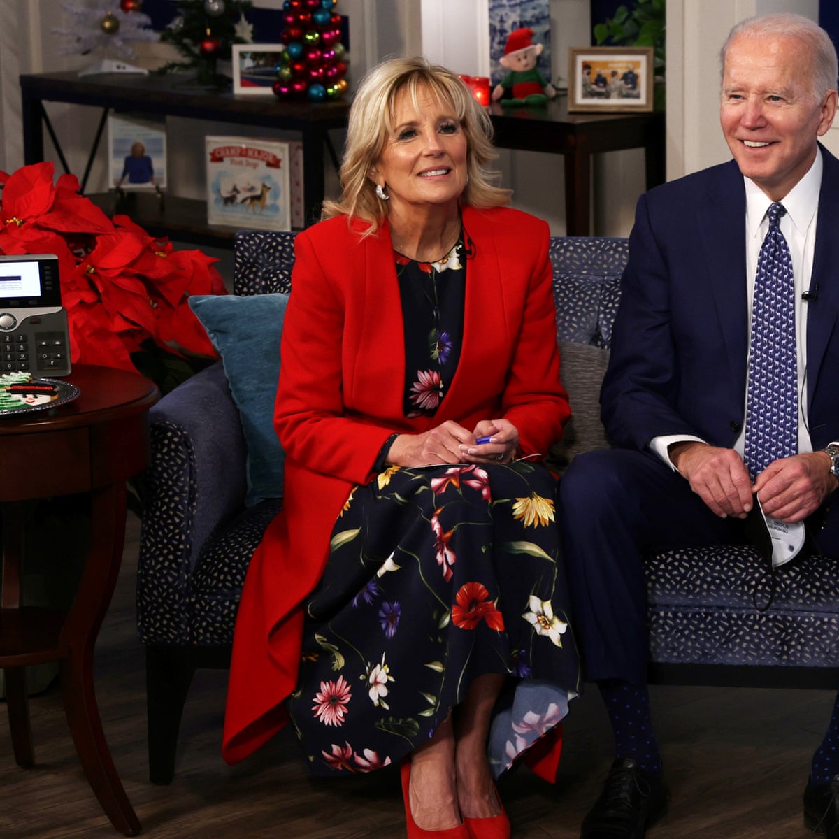 Caller Tells Joe Biden Let S Go Brandon During White House Christmas Event Joe Biden The Guardian Caller Tells Joe Biden Let S Go Brandon During White House Christmas Event Joe Biden The Guardian