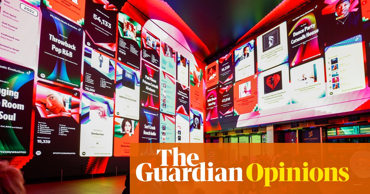 Es temporada de Spotify Wrapped: un recordatorio de lo increíblemente aburridos que nos han vuelto los servicios de streaming | Jochan Embley Es temporada de Spotify Wrapped: un recordatorio de lo increíblemente aburridos que nos han vuelto los servicios de streaming | Jochan Embley