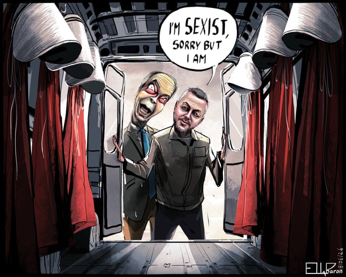 Ella Baron on Reform’s plan to ‘strengthen women’s rights’ – cartoon