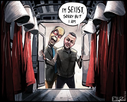 Reform’s Robert Kenyon saying he is sexist